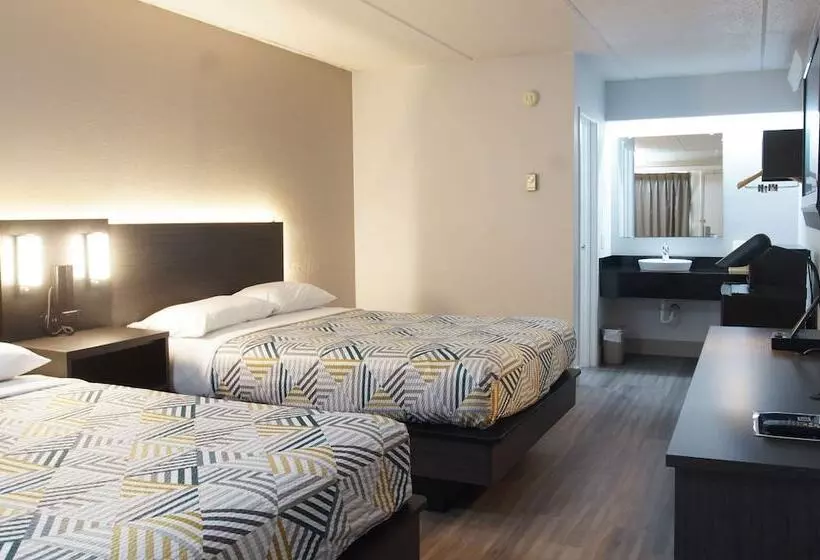 ２ダブルベッドのスタンダードルーム, Motel 6charlotte, Nc  Coliseum