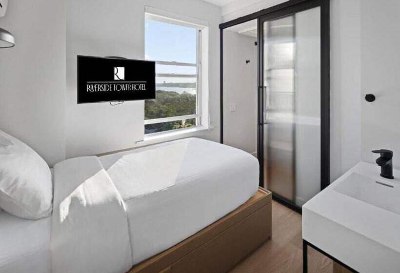 스탠다드 싱글 룸 강 전망, Riverside Tower Hotel