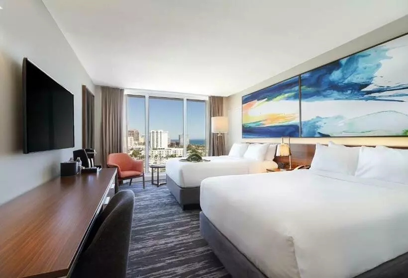 Standard-huone 2 Parivuodetta, B Ocean Resort Fort Lauderdale Beach