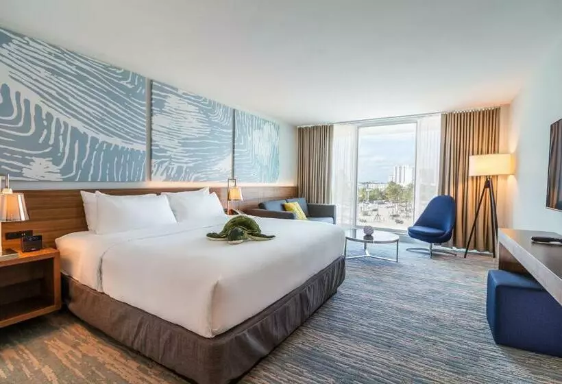 Standard-huone King-vuode, B Ocean Resort Fort Lauderdale Beach