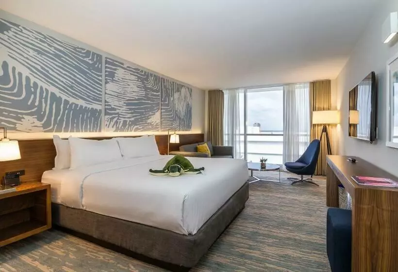 Standard-huone King-vuode, B Ocean Resort Fort Lauderdale Beach