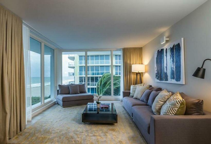キングサイズベッドのスタンダードルーム, B Ocean Resort Fort Lauderdale Beach