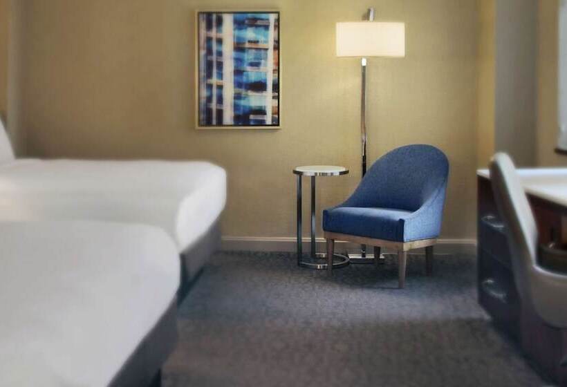 חדר סטנדרט שתי מיטות זוגיות, Hilton Chicago