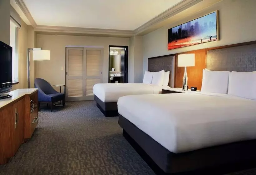 اتاق استاندارد با 2 تخت دوبل, Hilton Chicago