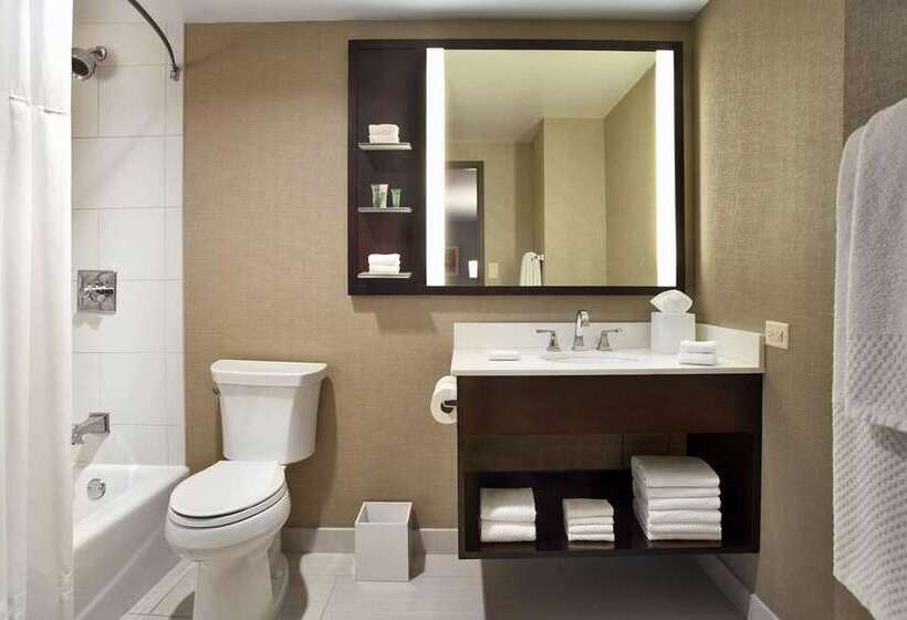 חדר סטנדרט שתי מיטות זוגיות, Hilton Chicago