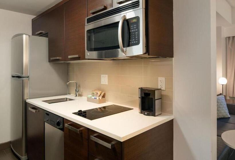 带大床的套房, Residence Inn By Marriott New York Manhattan/ Midtown Eastside