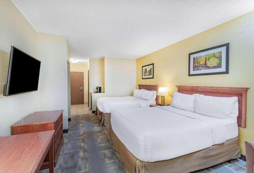 스탠다드 룸 더블 침대 2개, Wyndham Garden York