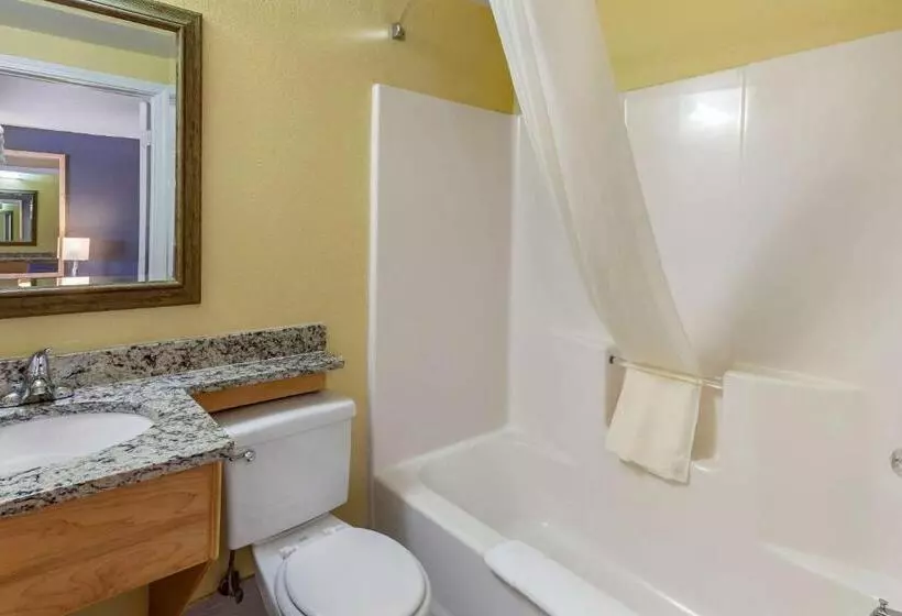キングサイズベッドのスタンダードルーム, Econo Lodge Clovis