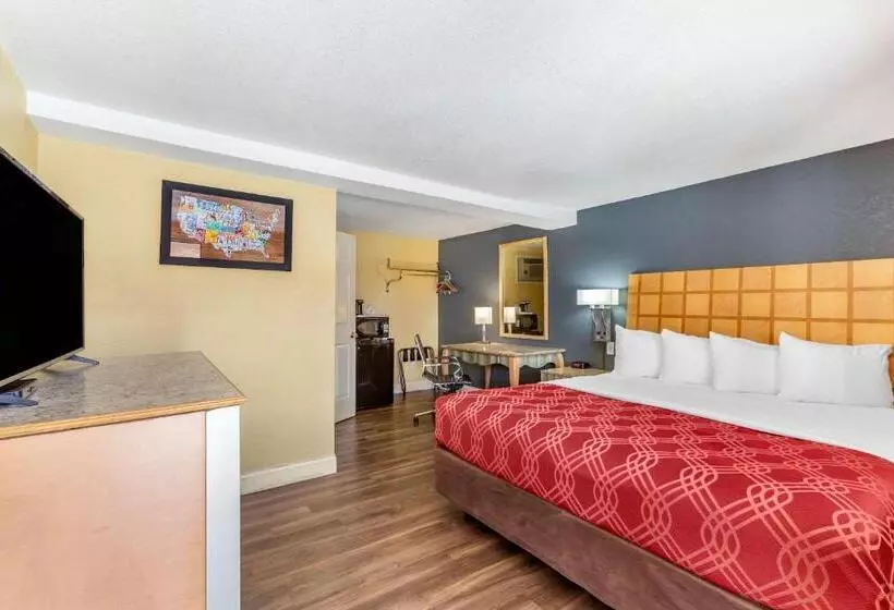 キングサイズベッドのスタンダードルーム, Econo Lodge Clovis
