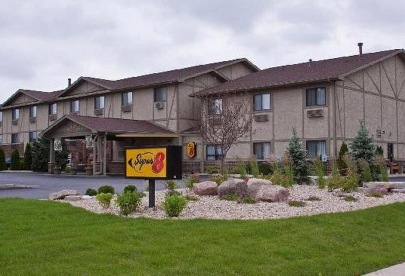 キングサイズベッドのスタンダードルーム, Super 8 By Wyndham Ottawa Starved Rock