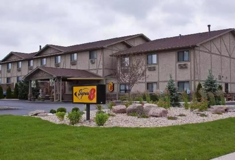 キングサイズベッドのスタンダードルーム, Super 8 By Wyndham Ottawa Starved Rock