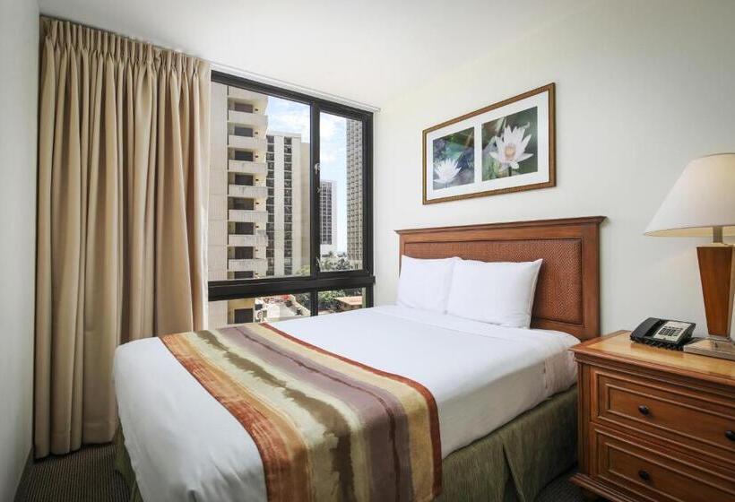 带2个卧室的套房, Aston Waikiki Sunset