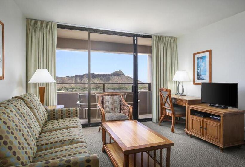 2 Bedrooms Suite Sea View, Aston Waikiki Sunset