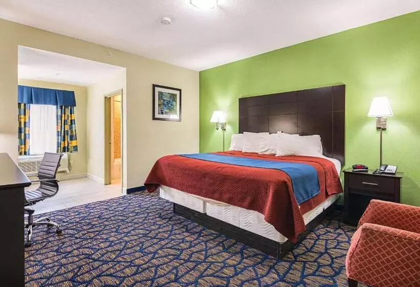 اتاق لوکس با تخت بزرگ, Rodeway Inn And Suites