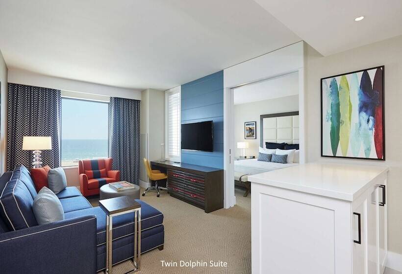 身障者適用スイートルーム, The Waterfront Beach Resort, A Hilton