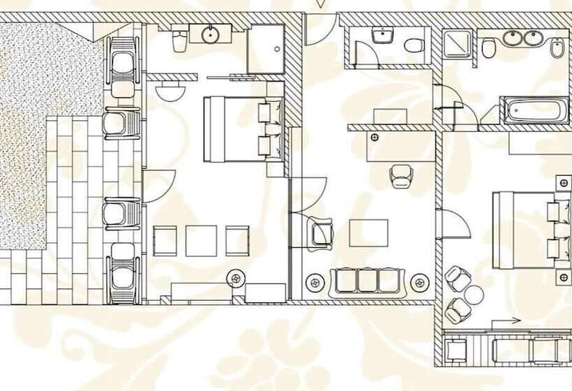 سوئیت پرزیدنت, Grand Hotel Donat Superior & Wellness Center