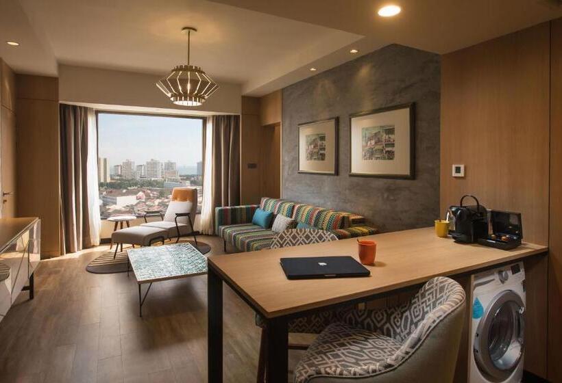 Апартаменты 1 Спальня, Jen Penang Georgetown By Shangri La