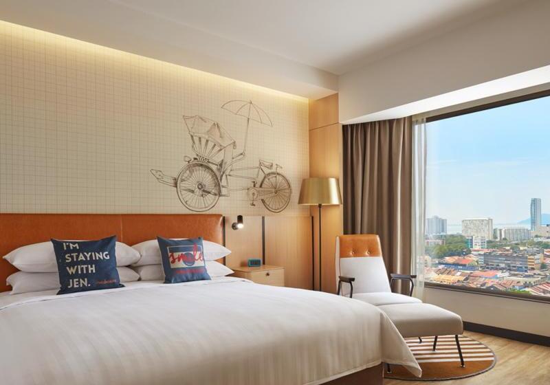 デラックスルーム, Jen Penang Georgetown By Shangri La