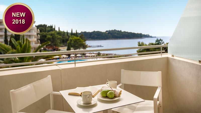 수피리어 룸 측면 바다 전망, Remisens Hotel Albatros All Inclusive