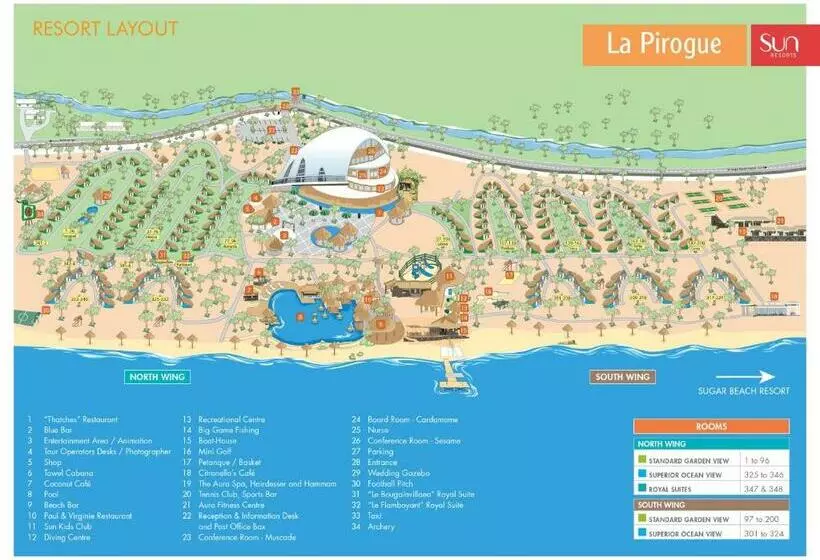 سوئیت سینیور, La Pirogue Mauritius