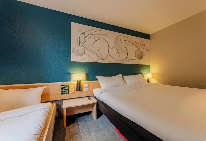 スタンダードトリプルルーム, B&b Hotel Lille Villeneuve d'Ascq Hôtel de Ville 3 étoiles