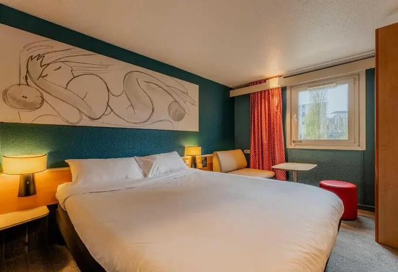 身障者適用スタンダードルーム, B&b Hotel Lille Villeneuve d'Ascq Hôtel de Ville 3 étoiles
