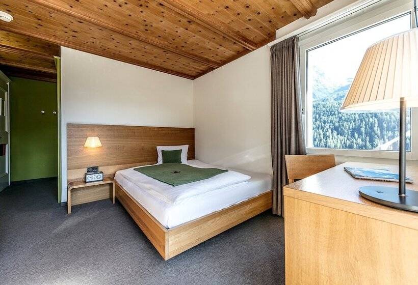 اتاق استاندارد یک نفره, Engadiner Boutique Hotel Guardaval