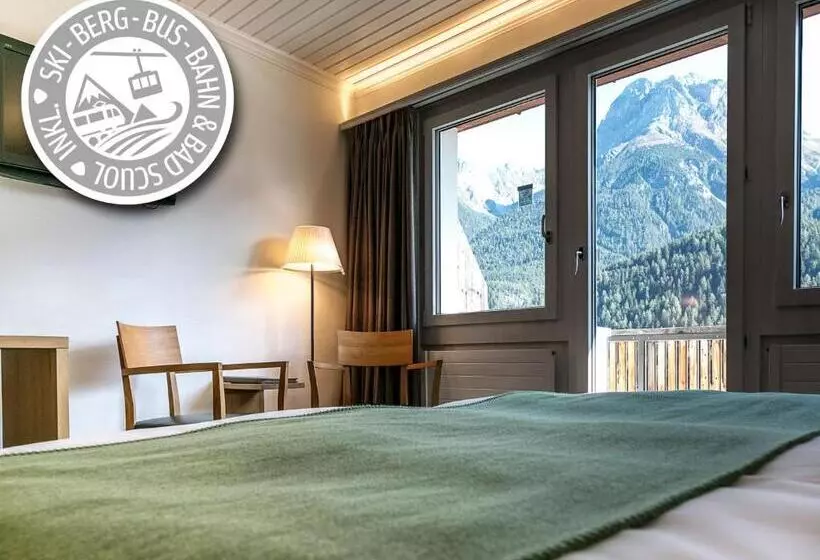 اتاق استاندارد یک نفره, Engadiner Boutique Hotel Guardaval