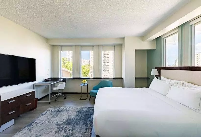 身障者適用キングサイズベッドルーム, Doubletree By Hilton San Juan