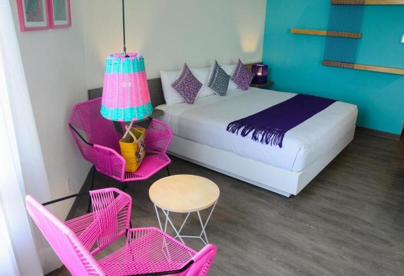 חדר דחוקס עם מיטת קינג, Fontan Ixtapa