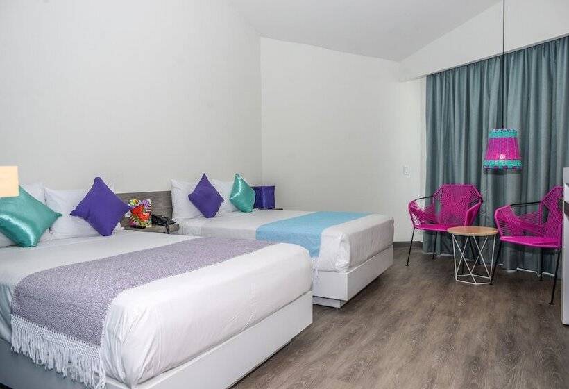 חדר דלוקס צדדי נוף לים, Fontan Ixtapa