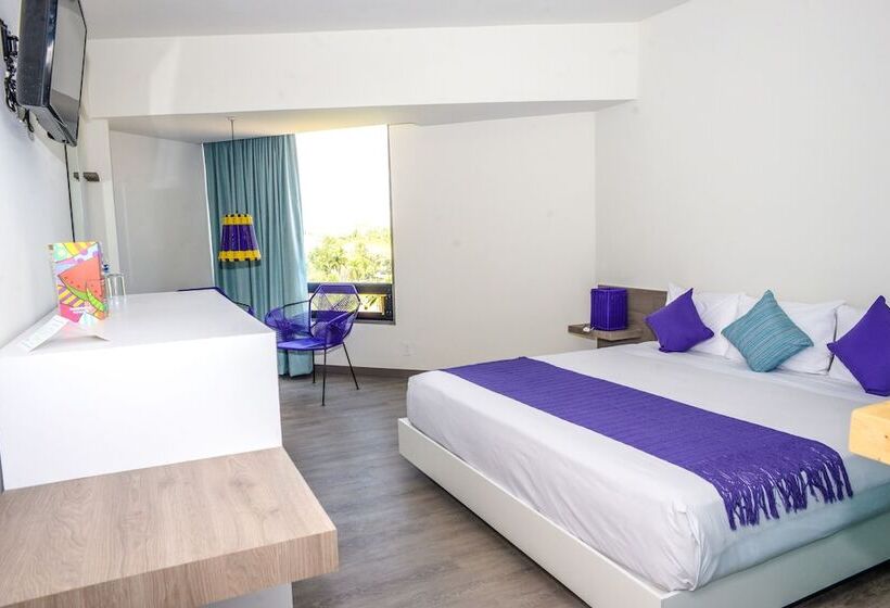 חדר דחוקס עם מיטת קינג, Fontan Ixtapa