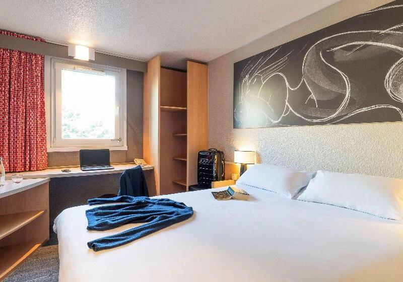 ダブルベッドスタンダードルーム, B&b Hotel Lille Villeneuve D Ascq Grand Stade