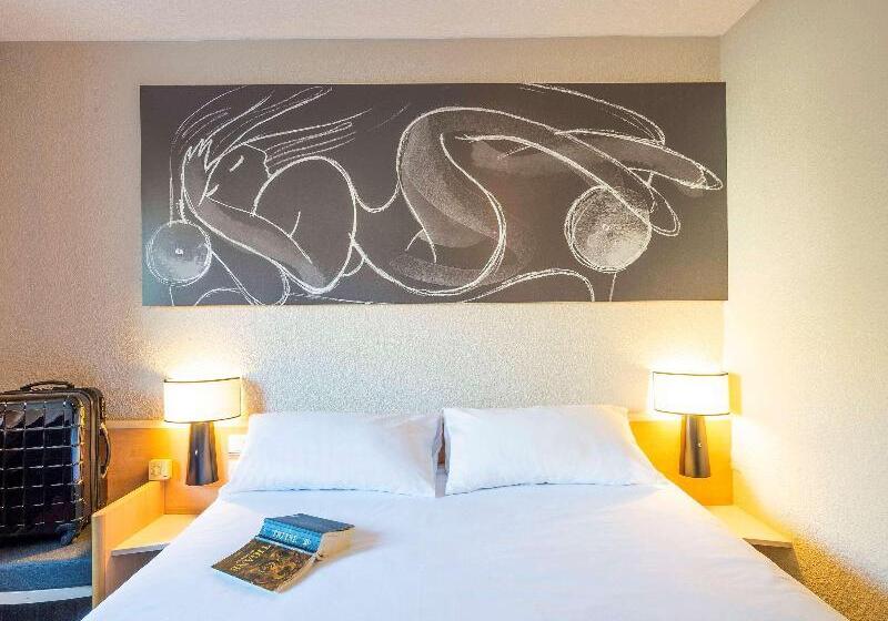 ダブルベッドスタンダードルーム, B&b Hotel Lille Villeneuve D Ascq Grand Stade