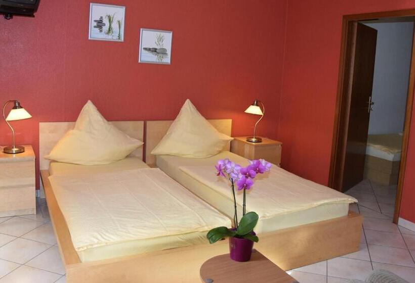 标准工作室带阳台, Camping De L'our Appartements