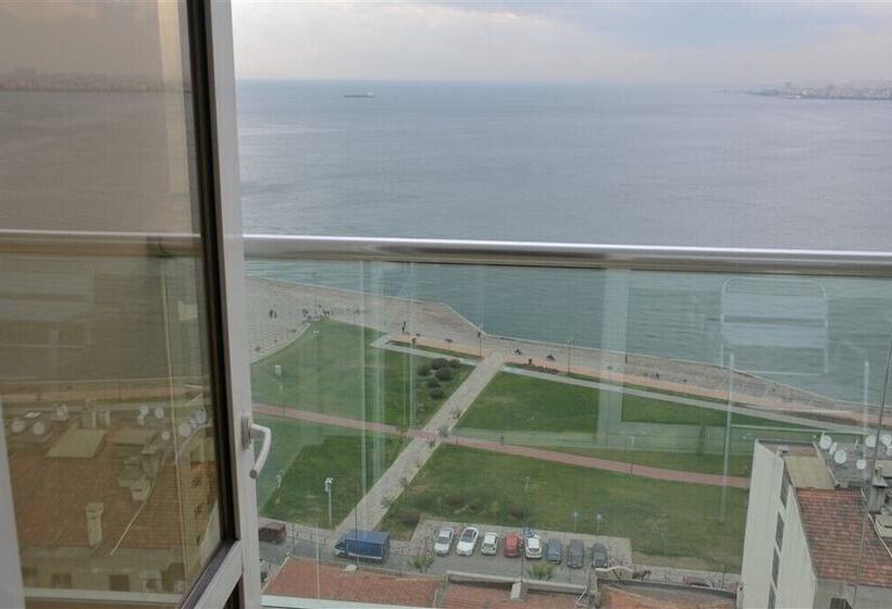 غرفة قياسية مطلّة علي البحر, Ege Palas Business