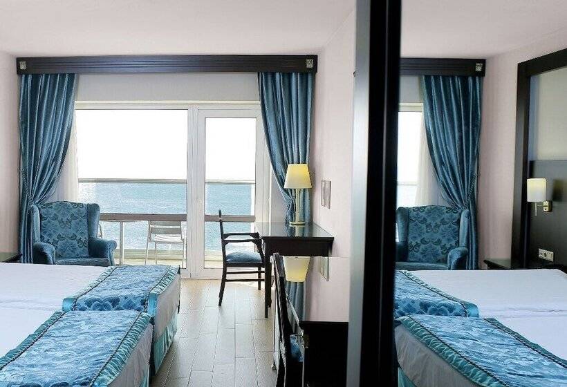 غرفة قياسية مطلّة علي البحر, Ege Palas Business