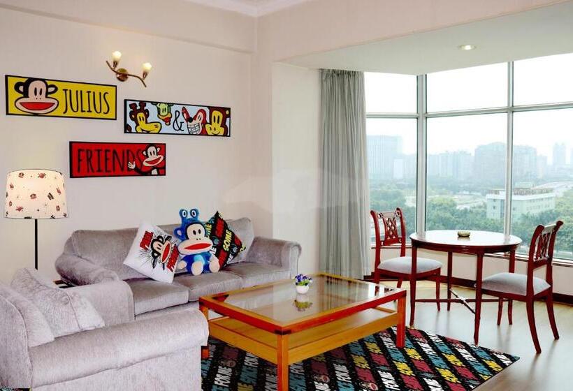 2 베드룸 패밀리 스위트, Ramada By Wyndham Pearl Guangzhou Canton Fair Free Shuttle Bus