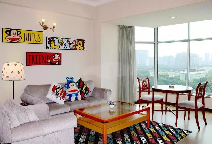 ファミリースイートの２ベッドルーム, Ramada By Wyndham Pearl Guangzhou Canton Fair Free Shuttle Bus