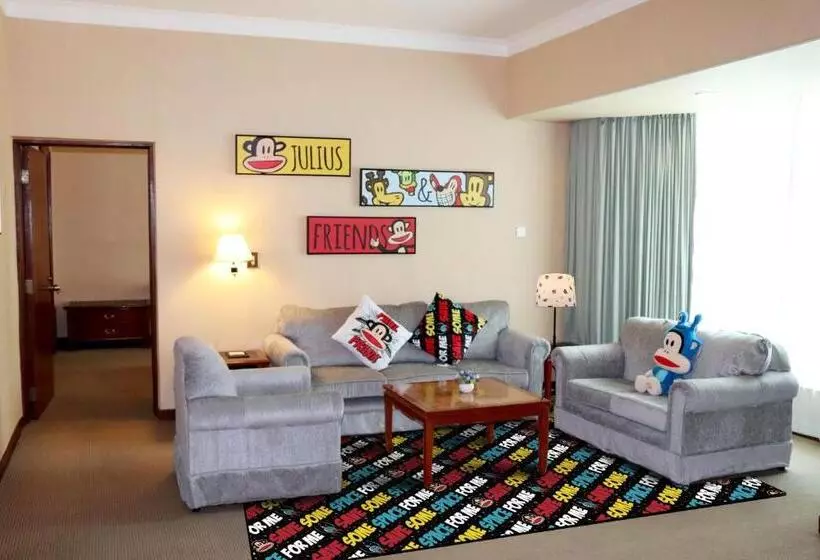 ファミリースイートの２ベッドルーム, Ramada By Wyndham Pearl Guangzhou Canton Fair Free Shuttle Bus