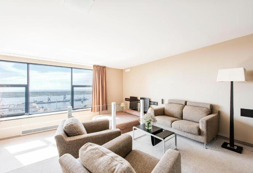 חדר דלוקס נוף לים, Amberton Hotel Klaipeda