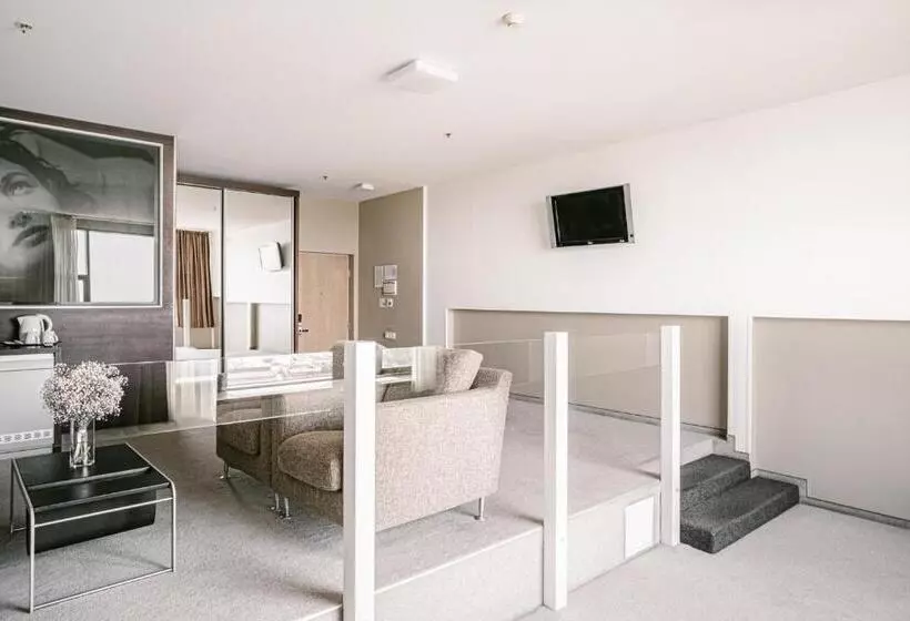 اتاق لوکس با چشم‌انداز دریا, Amberton Hotel Klaipeda