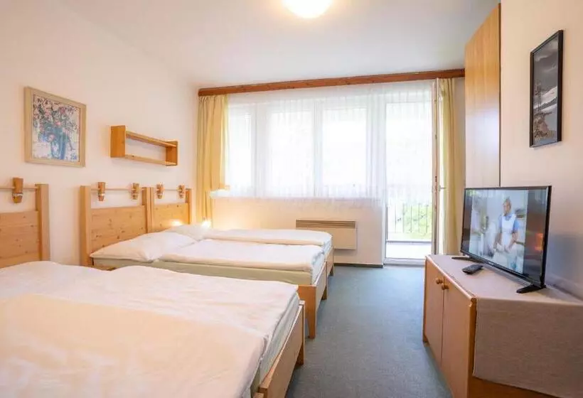 スタンダード４人部屋, Depandance Hotelu Kamzík