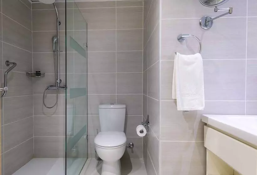 اتاق اساندارد با چشم‌انداز جانبی به دریا, Tasia Maris Beach Hotel - Adults Only