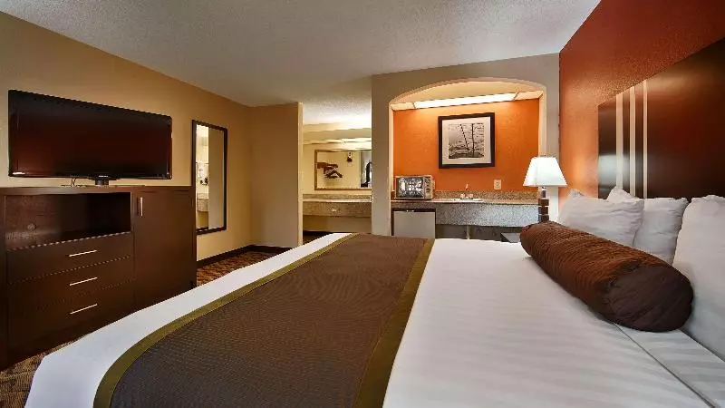 キングサイズベッドのスタンダードルーム, Best Western Andalusia Inn