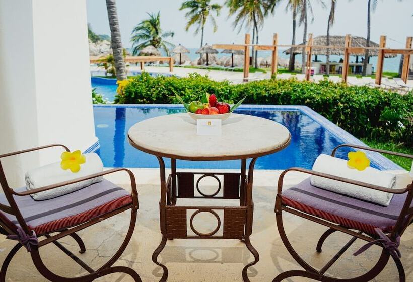 キングサイズベッドのデラックスルーム, Camino Real Zaashila Huatulco