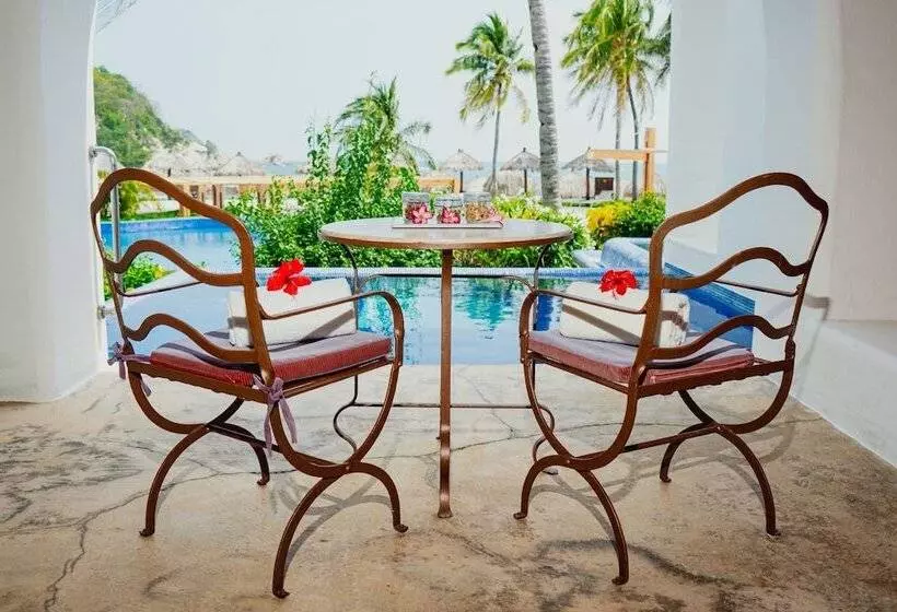 キングサイズベッドのデラックスルーム, Camino Real Zaashila Huatulco
