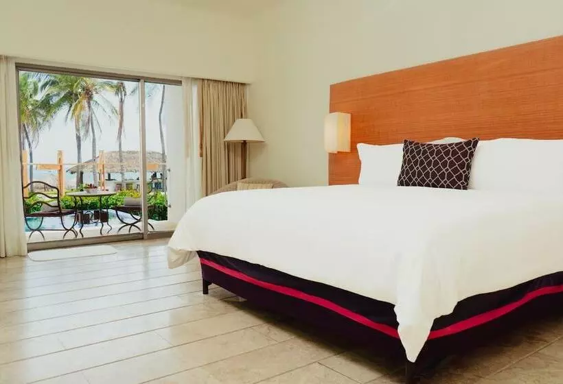 キングサイズベッドのデラックスルーム, Camino Real Zaashila Huatulco