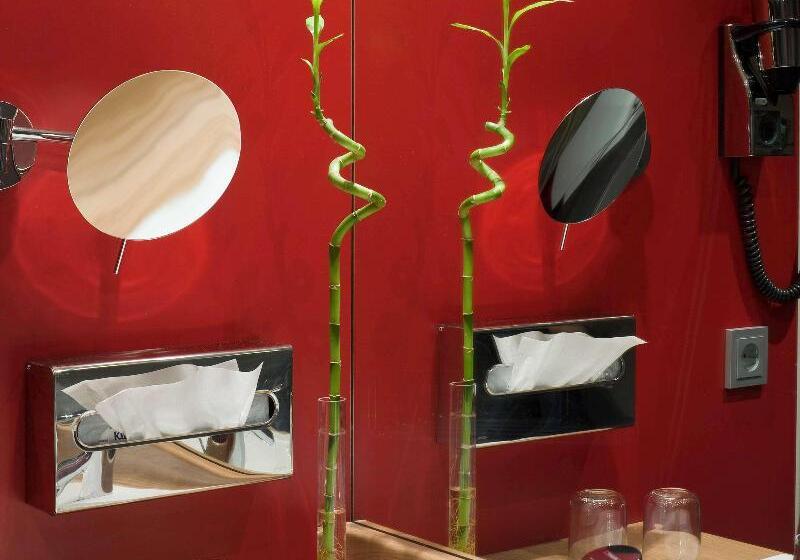 キングサイズベッドのスタンダードルーム, Mercure Hotel Stuttgart Airport Messe