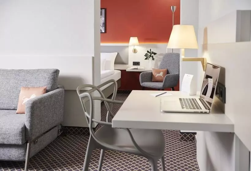コネクティングルーム（家族用）。, Best Western Hotel Leipzig City Centre